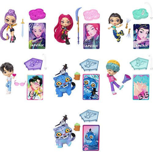 KPop Demon Hunters Collectible Small Doll Blind Box Case of 6