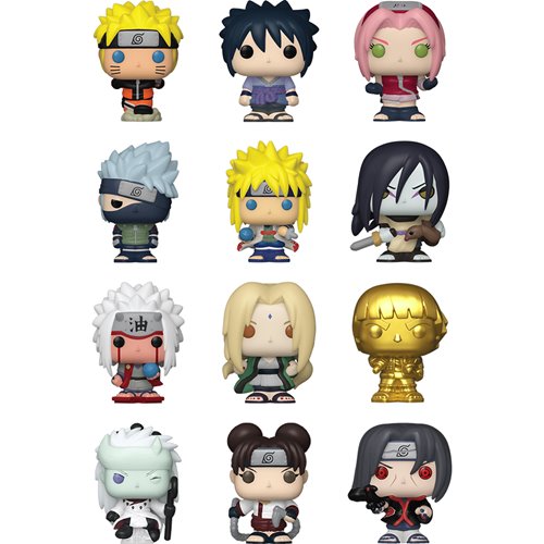 Naruto: Shippuden Bitty Pop! Mini-Figure Singles Random 8-Pack