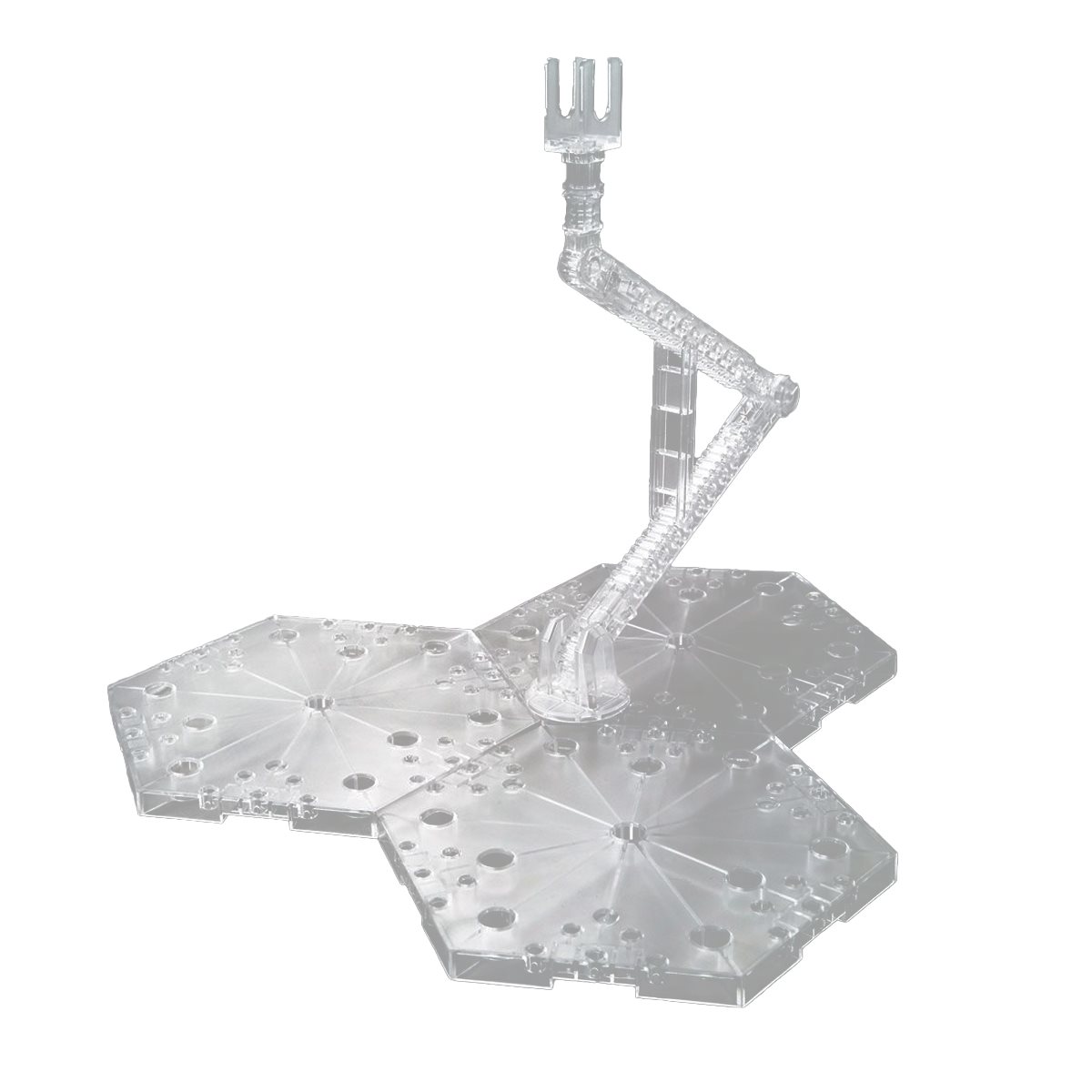 Gundam Planet - 1/144 Display Stand Action Base 5 CLEAR