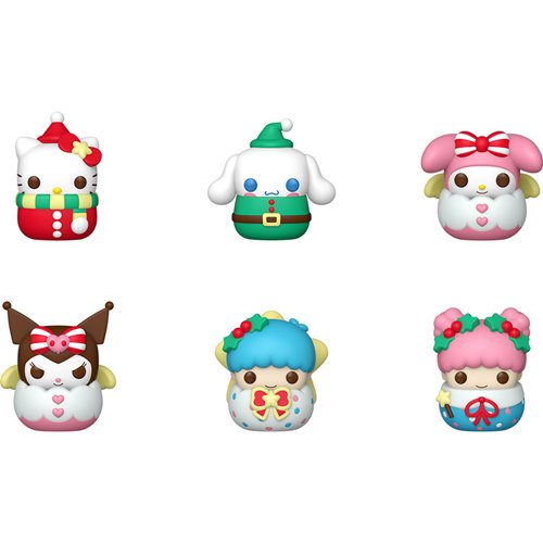 Sanrio Snowball Funko Pocket Pop! Mini-Figure Display Case of 12