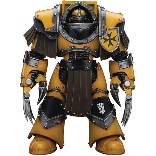 Joy Toy Warhammer 40,000 Imperial Fists Legion Cataphractii Terminator Squad Lightning Claws 1:18 Scale Action Figure