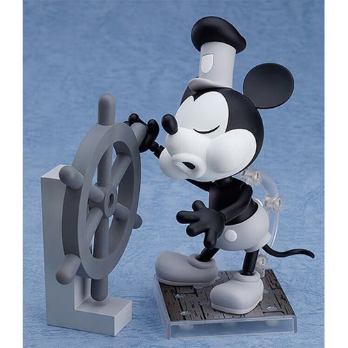 Mickey Mouse Steamboat Willie Black-and-White Nendoroid Action Figure