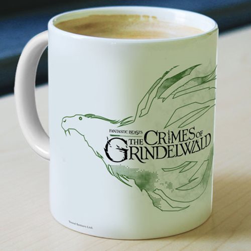 Fantastic Beasts: The Crimes of Grindelwald Kelpie 11 oz. White Ceramic Mug