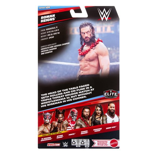 WWE Elite Collection Series 126 Roman Reigns Action Figure