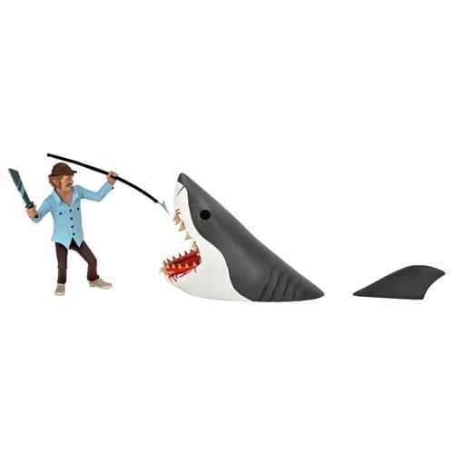 Jaws Toony Terrors Jaws and Quint 6-Inch Scale Action Figure 2-Pack