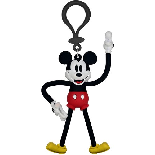 Mickey Mouse Bendable PVC Bag Clip