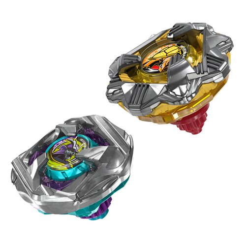 Beyblade X Calibur Samurai 6-70M BX & Obsidian Shell 3-85S BX Dual Pack Set