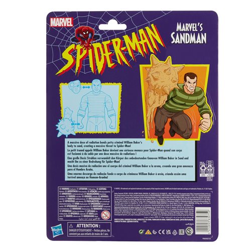 Spider-Man Marvel Legends 6-Inch Sandman Action Figure