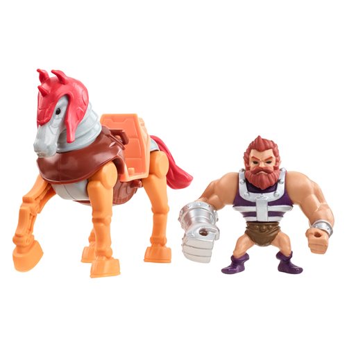 Masters of the Universe Revelation Fisto and Stridor Eternia Minis Vehicle Pack, Not Mint