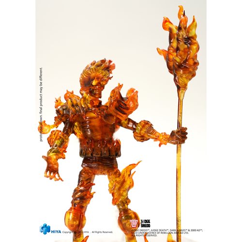 Judge Dredd Judge Fire 1:18 Scale Exquisite Mini Action Figure - Previews Exclusive