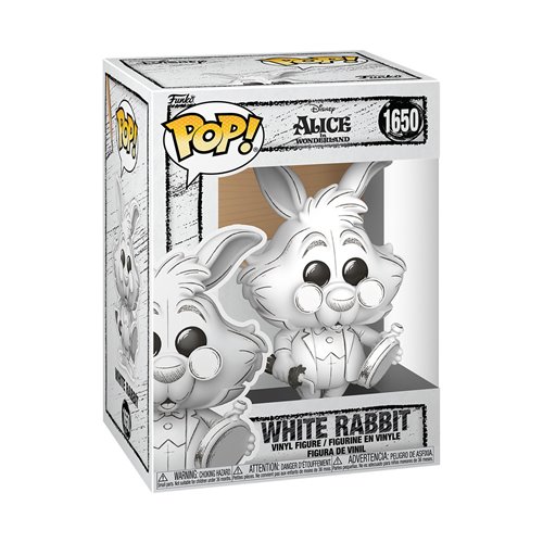 Disney Sketched Alice in Wonderland White Rabbit Funko Pop! Vinyl Figure #1650