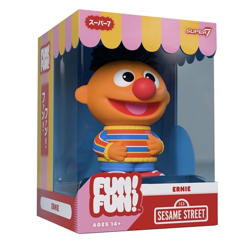 Sesame Street Ernie FUN! FUN! Vinyl Figure