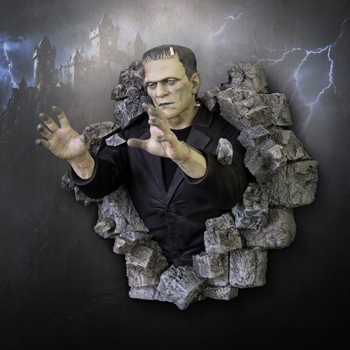 Frankenstein 1:2 Scale Wall Sculpture Mount