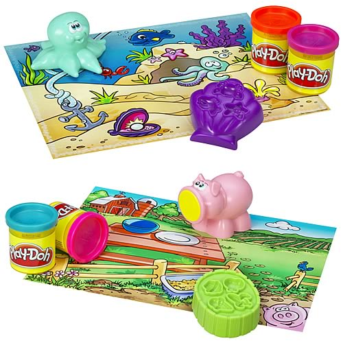Play-Doh Clean-Up Pals Wave 1 Set - Entertainment Earth