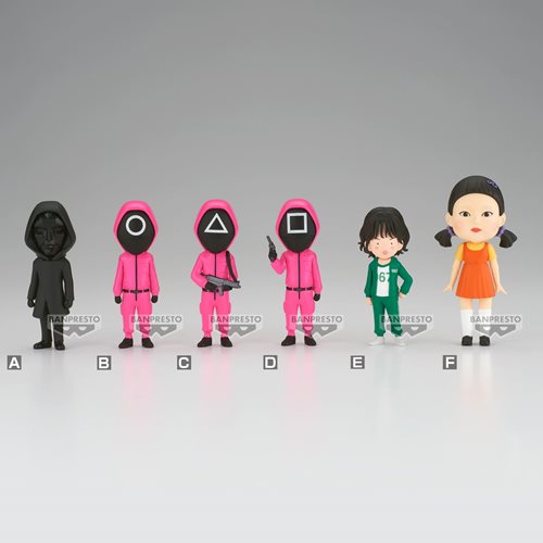Squid Game World Collectable Mini-Figure Case of 12