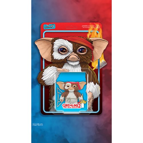 Gremlins 2 Gizmo (Character Card) 3 3/4-Inch ReAction Figure