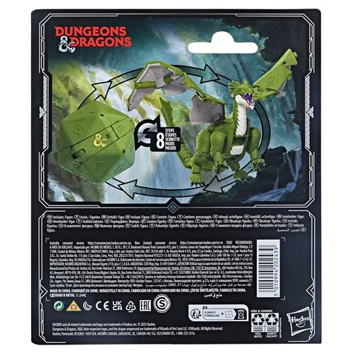 Dungeons & Dragons Honor Among Thieves D&D Dicelings Green Dragon Converting Figure