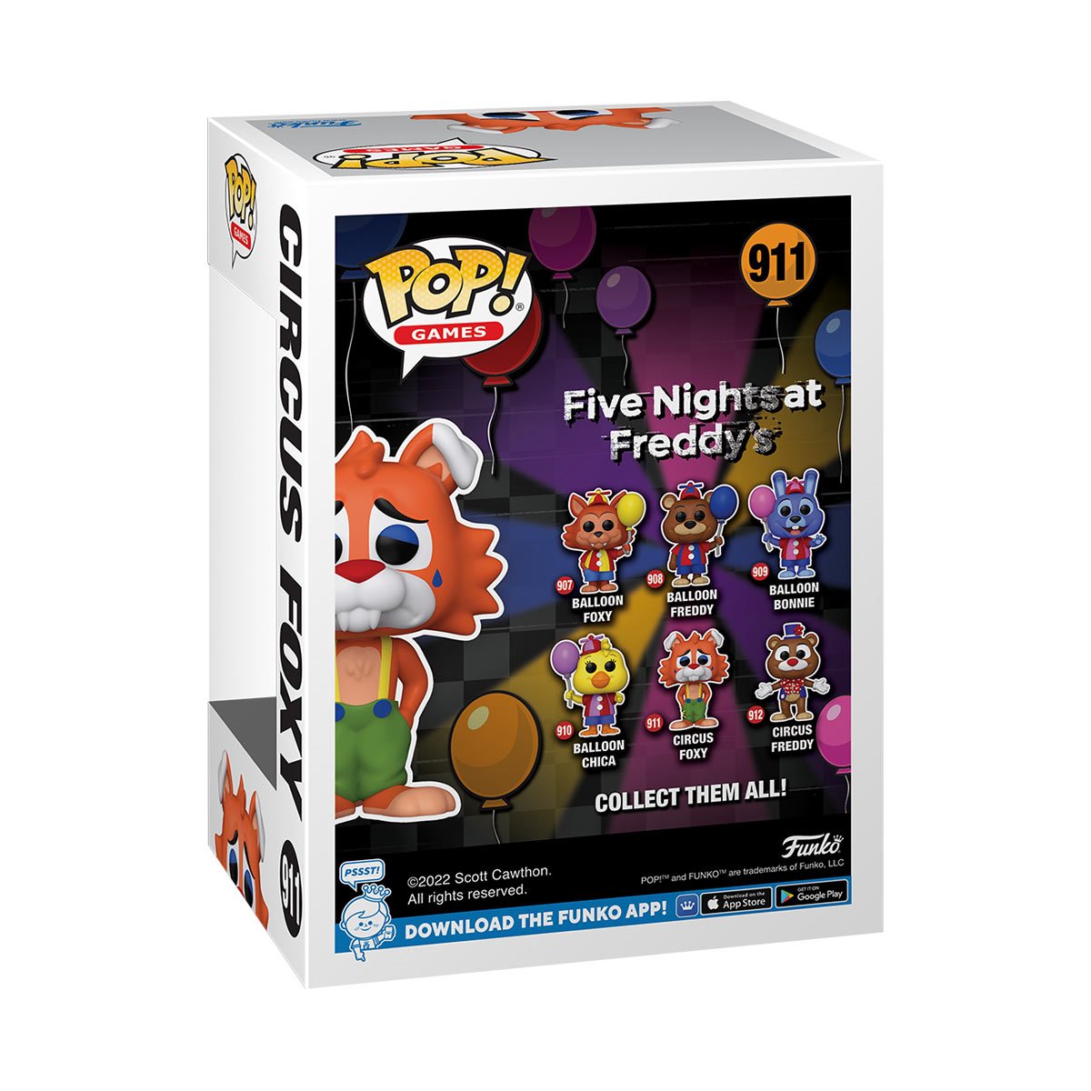 Five Nights at Freddy's Tie-Dye Foxy 5-Inch Funko Action Figure