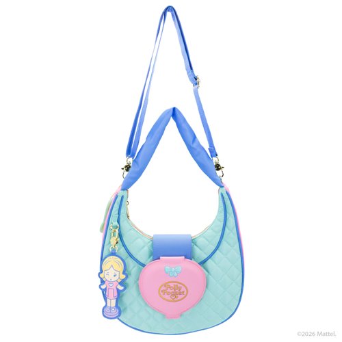 Polly Pocket Quilted Compact Crescent Bag
