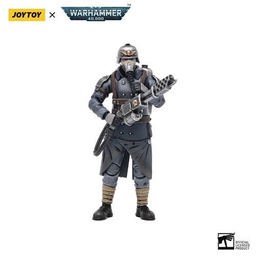 Joy Toy Warhammer 40,000 Death Korps of Krieg Guardsman with Flamer 1:18 Scale Action Figure