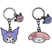 Sanrio My Melody And Kuromi Galentines Key Chain 2-Pack