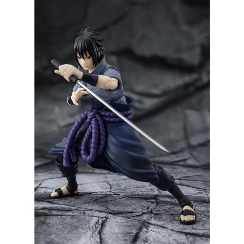 Naruto Sasuke Uchiha Solitary Shinobi S.H.Figuarts Action Figure