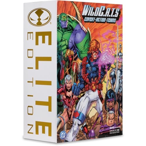 DC Multiverse Spartan Wild C.A.T.S Image Comic Founders Series McFarlane Elite Edition 7-Inch Deluxe