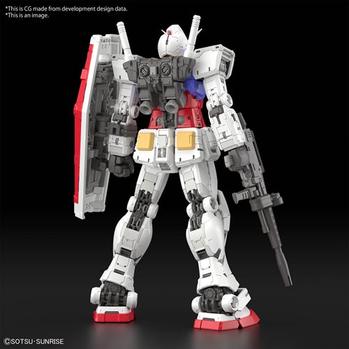 Mobile Suit Gundam RX-78-2 Version 2.0 Real Grade 1:144 Scale Model Kit