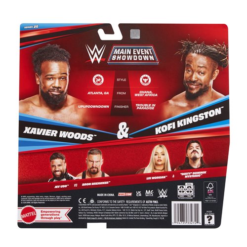 WWE Championship Showdown Series 25 Action Figure 2-Pack Case of 4