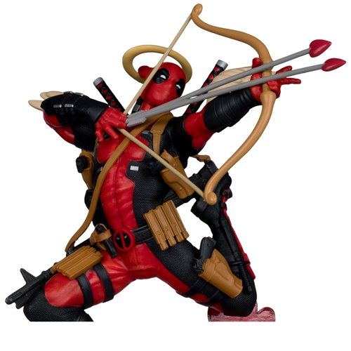 Marvel Wave 8 Deadpool #26 1:10 Scale Posed Figure with Scene