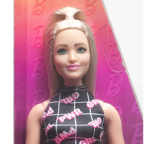 Barbie Fashionista Doll #202 with Grl Pwr Set - ReRun