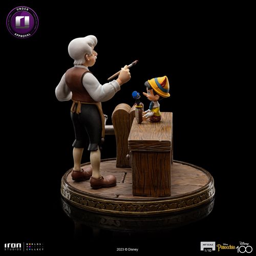 Disney 100 Pinocchio and Geppetto Art Scale Limited Edition 1:10 Statue