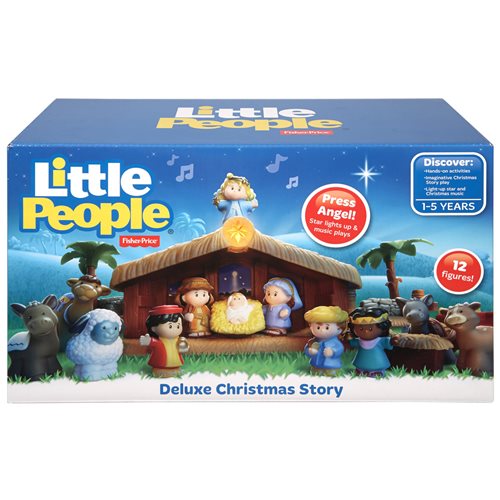 Fisher-Price Little People Christmas Story Playset