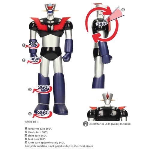 Mazinger Z 12-Inch Figure with Light