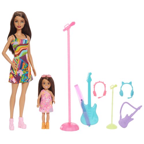 Barbie Pop Star Sisters Dolls Playset