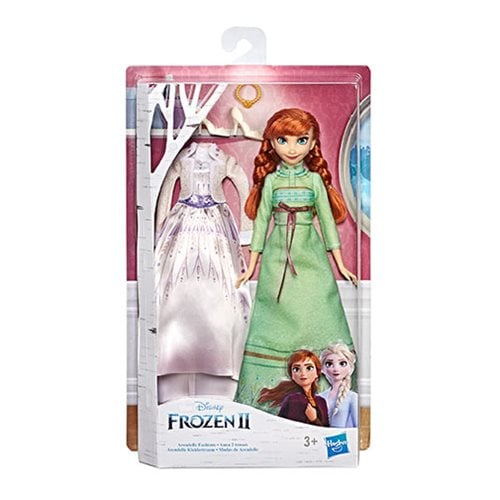 Frozen 2 Arendelle Fashions Anna Doll With 2 Outfits