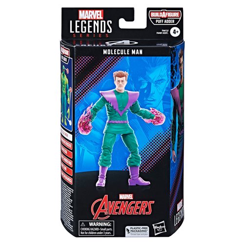 Avengers 2023 Marvel Legends Molecule Man 6-Inch Action Figure