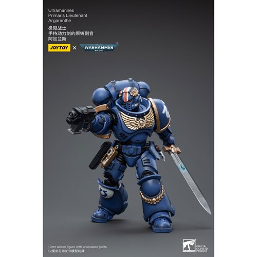Joy Toy Warhammer 40,000 Ultramarines Primaris Lieutenant Argaranthe 1:18 Scale Action Figure