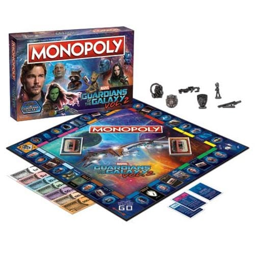 Guardians of the Galaxy Vol. 2 Monopoly Game