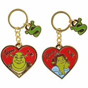 Shrek and Fiona Bestie Key Chain Set