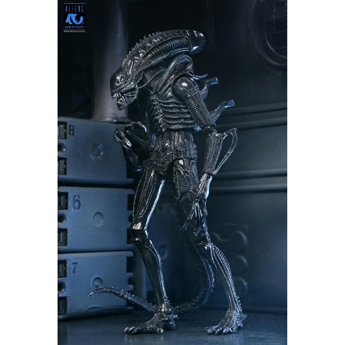 Aliens Ultimate Warrior Xenomorph (black) 40th Anniversary 7-Inch