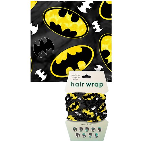 Batman Logo Hair Wrap