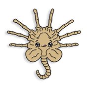 Aliens Facehugger by Tomi Monstre Pin