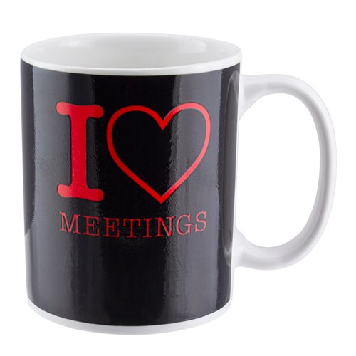 I Love Meetings I'm On Mute 10.1 oz. Heat-Change Mug