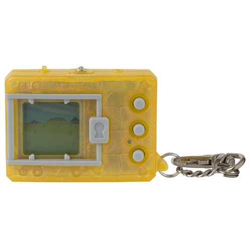 Digimon Original Translucent Yellow Electronic Game