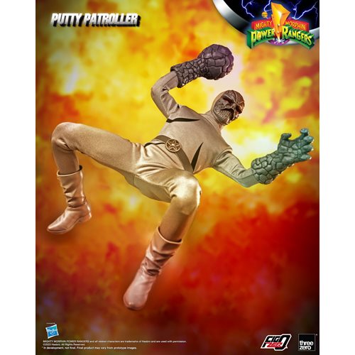 Mighty Morphin Power Rangers Putty Patroller FigZero 1:6 Scale Action Figure