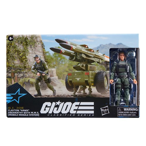 G.I. Joe Classified Series #182 Clayton Hawk Abernathy 6-Inch Action Figure with M.M.S. (Mobile Miss
