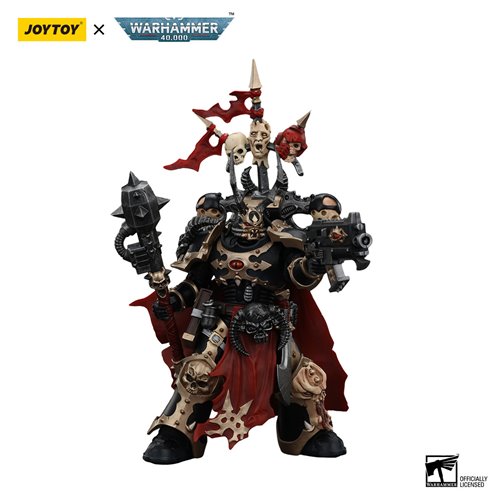 Joy Toy Warhammer 40,000 Chaos Space Marines Black Legion Chosen Champion Power Maul 1:18 Scale Acti