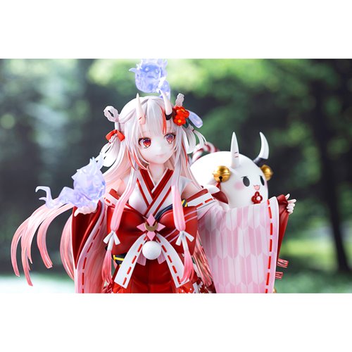 Hololive Production Nakiri Ayame Shrine Maiden Fortune Outfit Version 1:7 Scale Statue