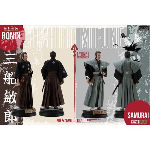 Toshiro Mifune Ronin and Samurai 1:6 Scale Action Figure Set